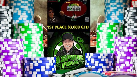 1ST PLACE IN THE $3,000 GTD POKER TOURNAMENT!: Poker Vlog highlights #SHORTS