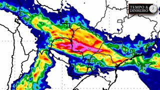 Previsão do tempo mantém chuvas no centro-sul e temperaturas baixas no Sul