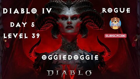 Diablo 4 - Day 5 - Rogue Level 39 (° ͜ʖ ͡°)