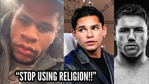 “ITS ABOUT RELIGION NOW!!!” DEVIN HANEY WARNS RYAN GARCIA ITS WAR NOW!!! • CANELO DUCKS AGAIN!!!