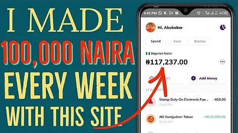 Make 100,000 Naira Every Week in Nigeria with One Site | Make Money Online 2023