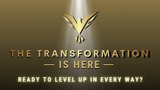 The TRANSFORMATION is HERE!!! Are you ready to LEVEL UP in EVERY way?