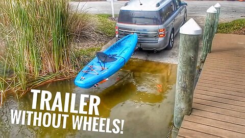 TRAILER WITHOUT WHEELS - For Kayaks & Paddle Boards