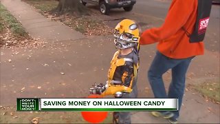 Saving money on Halloween candy