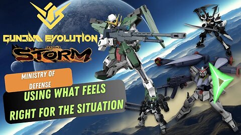 Using my brain to pick suits??? Unheard of | Gundam Evolution | Full Game