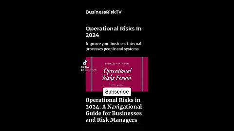 Operational Risks in 2024: A Navigational Guide for Businesses and Risk Manager