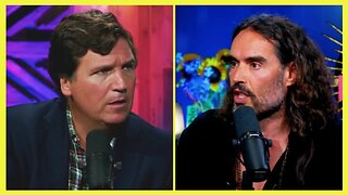 Russell Brand VIRAL Tucker Carlson Discussion (clip)