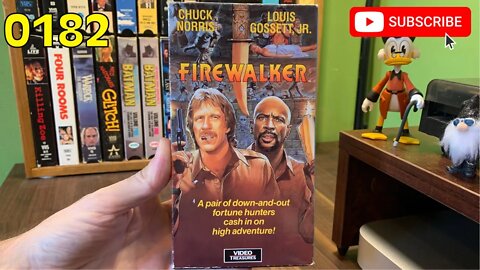 [0182] FIREWALKER (1986) VHS INSPECT [#firewalker #firewalkerVHS]