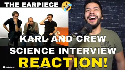 Karl, Ricky and Stephen interview and discuss themselves (Reaction!) | Karl's earpiece killed me