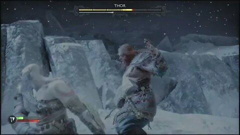 Thor Punches The Spartan Rage Out of Kratos | God of War: Ragnarök 4K Clips (PS5, PS4)