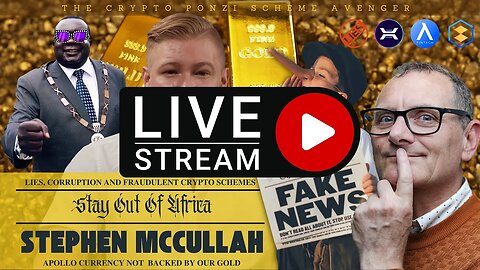 Stephen McCullah Lies, Corruption, Fake Crypto Schemes - Apollo Currency/Fintech, LunaOne & Gold Inc