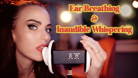 ASMR Gina Carla 🫦 Smooth Ear Breathing with Inaudible Whisper!