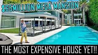 $65MILLION BEL AIR MEGA MANSION WITH A BEAUTY SALON AND SPA!!