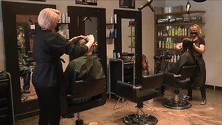 Hair salons reopen in Ohio with masks, disinfectant, cleaning breaks