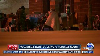 Volunteers needed for Denver's homeless count