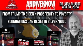 4.28.24: LT W/ DR. ELLIOTT: TRUMP VS BIDEN ON ECONOMY, WAGES, MORTGAGE RATES, INFLATION, SILVER/GOLD