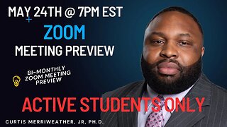 Government Contracting Preview - May 25th @ 7pm EST (Active Students Edition Only)