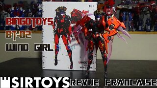 [Francais] Revue Video de BingoToys - BT-02 - Wind Girl