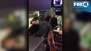 Call phone video: Employee pulls gun during fight at McDonald's