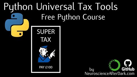 How to Download and use the Course Files for the Universal Tax Calculator Free Python Course