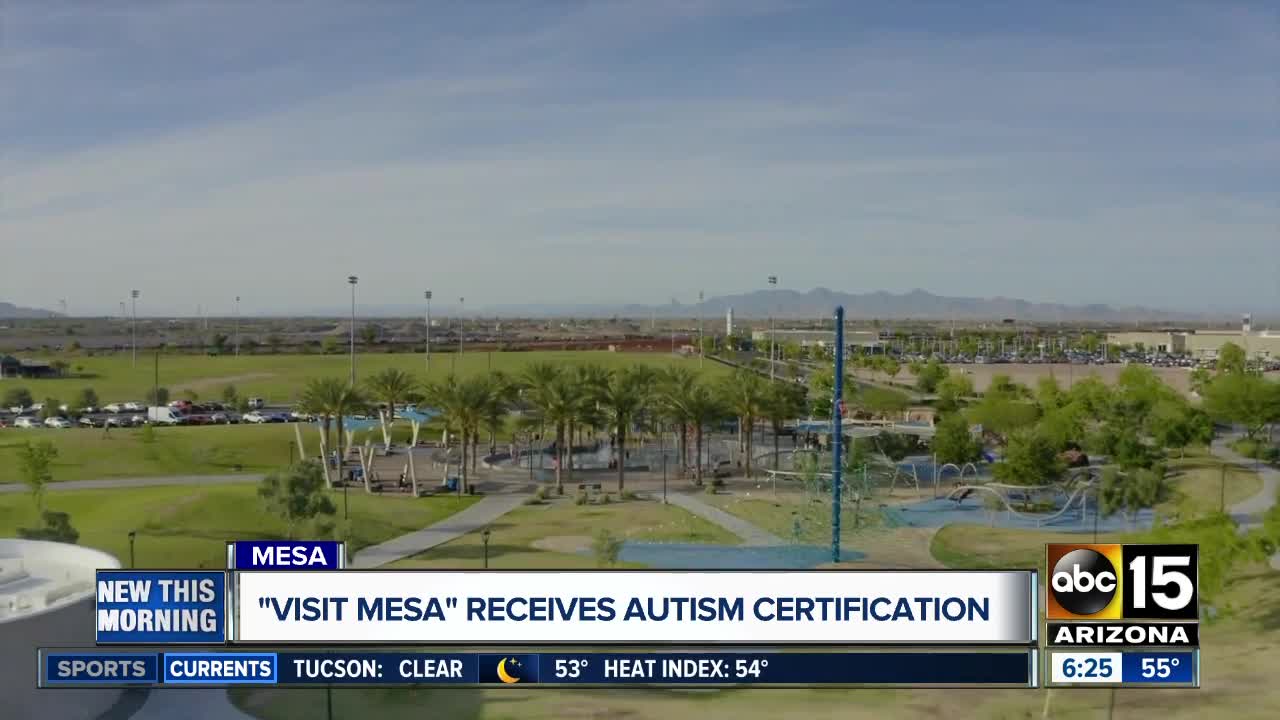 Mesa makes history with autism certification