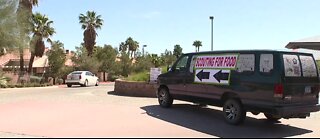'Scouting for Food' drive in Las Vegas