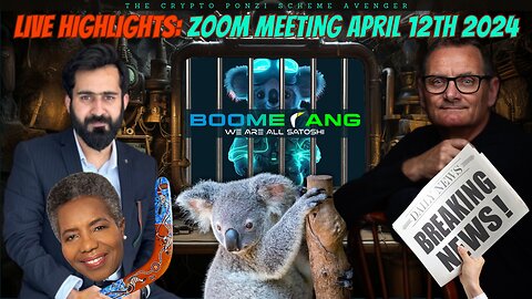 BOOMERANG Live on ZOOM: Highlights, Apr 12th, 2024