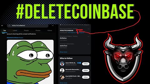 #deletecoinbase Trending - Pepe Coin Community Deleting Coinbase En Masse?
