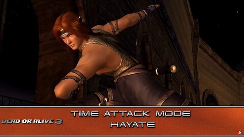 Dead or Alive 3: Time Attack Mode - Hayate