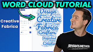 Word Cloud Design Tutorial (w/ Creative Fabrica Shapecloud Tool)