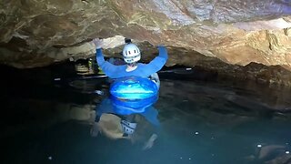 Kayaking In A Giant Underground Marble Mine