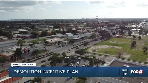 City of Cape Coral demolition incentive plan