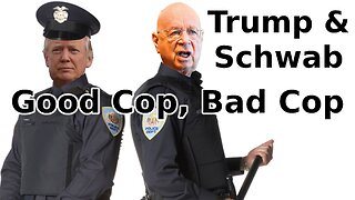 Trump and Schwab, Good Cop, Bad Cop