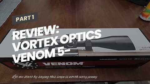 Review: Vortex Optics Venom 5-25x56 First Focal Plane Riflescope
