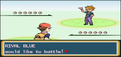 Pokemon Fire Red - Rival 7th Battle: Blue