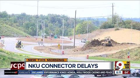Despite delays, NKU connector road project still on budget, expected to bring relief