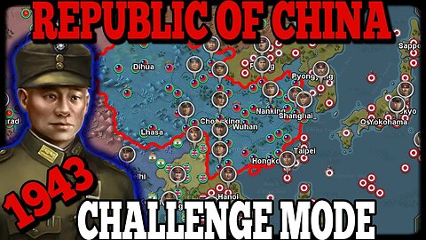 CHALLENGE REPUBLIC OF CHINA 1943 FULL WORLD CONQUEST