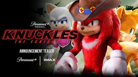 KNUCKLES: A Sonic Series (2023) | Paramount+ | Announcement Teaser