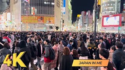 Tokyo Walk ~ Exploring the Streets of Shibuya Every Saturday. Ep-1. Nov 23/23. [4K]