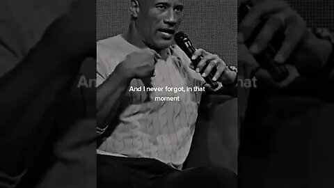 Remember where you came from~ Motivational Speech~ The Rock ~ #shorts