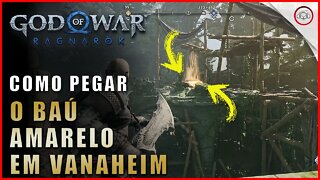 God of war Ragnarok, Como pegar o baú amarelo em Vanaheim | Super dica