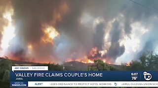 Valley Fire claims couple's home
