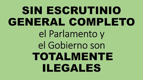 Los MAGISTRADOS COBRAN por NO REALIZAR EL ESCRUTINIO GENERAL ¡FRAUDE ELECTORAL!