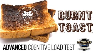 Active Self Protection Advanced Cognitive Load Test | Burnt Toast | Shot by Adam Winch