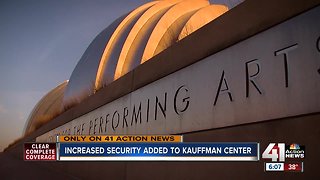 Kauffman Center implements metal detectors