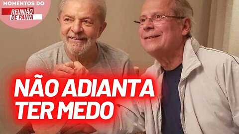 José Dirceu afirma ter medo de ser preso novamente caso Lula perca as eleições | Momentos