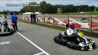 Acts of Kindness: Police go kart racing to help Boy Scouts