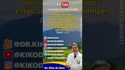 Tiago 1:27 Qual é a religião verdadeira que DEUS nos mandou seguir #shorts #biblia #amor #fé #paz