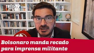 Rodrigo Constantino: Imprensa tenta caçar pelo em ovo com discurso de Bolsonaro na ONU