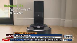 New Roomba vacuum empties itself